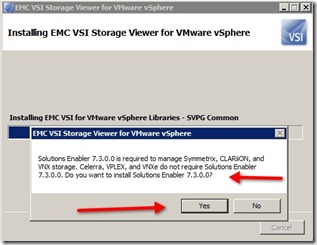5 - verify that its okay to install solutions enabler